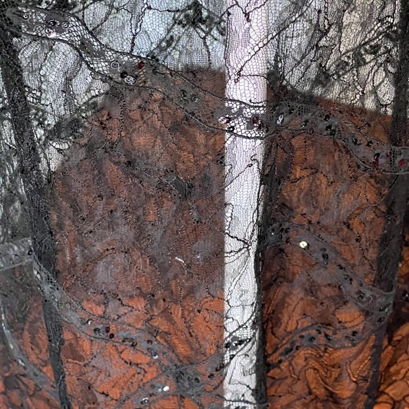 Chanel Cruise handmade lace and sequin sheer skirt Size 38 US 4/6/S - Picture 14 of 16